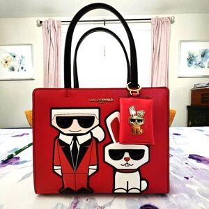 Karl Lagerfeld & The Lunar New Year Rabbit 2023 Maybelle, Red